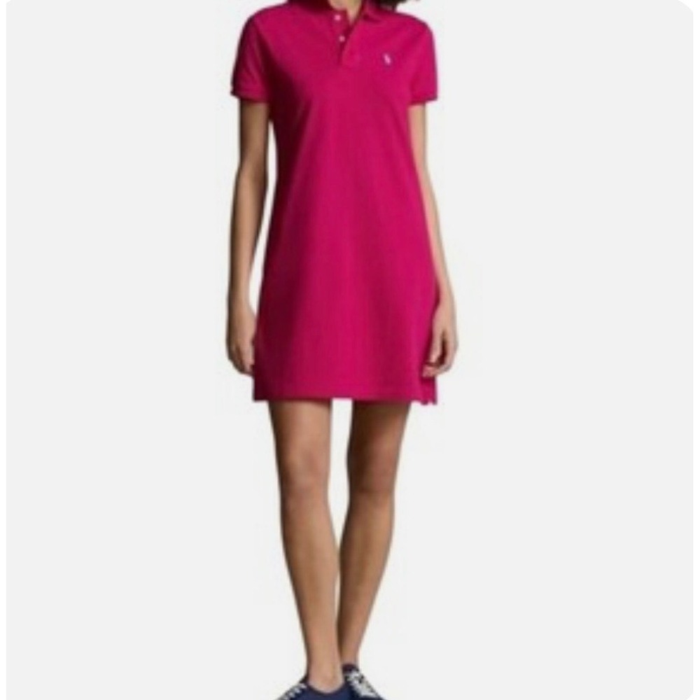 Ralph Lauren Fuchsia Polo Mini Dress